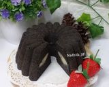 Foto langkah ke 7 dari resep Bolu Ketan Hitam Keju Lumer.