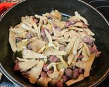 Foto del paso 2 de la receta: Arroz con mollejas y setas