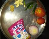 A picture of step 1 of U.P Style Traditional Thali.