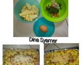Foto langkah ke 2 dari resep Simple Savoury Bread Pudding (puding roti gurih simpel).