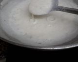 A picture of step 3 of Layered makhana kheer.