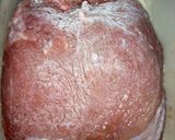 A picture of step 2 of Saucy beef wraps.