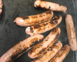 Foto del paso 1 de la receta: Bocadillo de longanizas de Ontinyent a la plancha