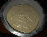 A picture of step 7 of Pound cake#4wks challenge.