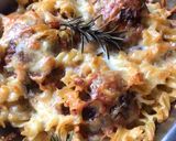 A picture of step 3 of Meatballs from scratch.