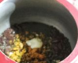 A picture of step 4 of Dal Makhani.