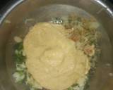 Onion moong dal fritters recipe step 3 photo