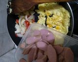 Foto langkah ke 3 dari resep Sosis Telur Bakso Gila.