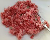 A picture of step 2 of Sausage and sage bruschette.