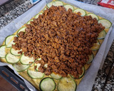 Foto del paso 6 de la receta: Rollo de calabacín y carne picada