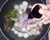 Foto langkah ke 2 dari resep Sate Pindang Telur Puyuh.