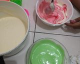 Foto langkah ke 3 dari resep Bolu Mawar Kukus.