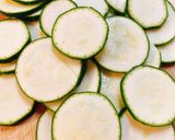 A picture of step 1 of Easy Side Dish: Sesame Oil Scented Zucchini Namul.