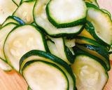 A picture of step 2 of Easy Side Dish: Sesame Oil Scented Zucchini Namul.