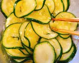 A picture of step 3 of Easy Side Dish: Sesame Oil Scented Zucchini Namul.