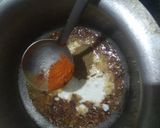 A picture of step 2 of Lazeez Anday Aloo.
