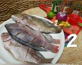 A picture of step 2 of Grilled fish with onion sauce(gasasshen kifi).