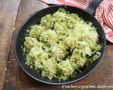 A picture of step 6 of Easy Skillet Cabbage Shumai.