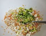 Foto del paso 1 de la receta: Tortilla de tofu con zanahoria y espárragos