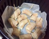 A picture of step 4 of Air Fryer-Style Chicken Breast Rolls.