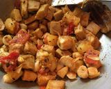 A picture of step 6 of Raw Jackfruit Curry.