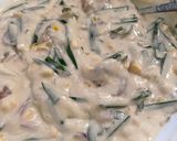 A picture of step 3 of Prawn fritters.