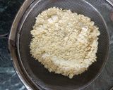 A picture of step 1 of Motichur laddu.