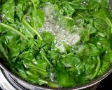 A picture of step 2 of Corn Palak Paneer Curry.
