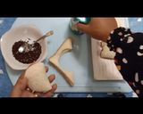 Foto langkah ke 2 dari resep Roti Tawar Goreng Isi Coklat Ceres.