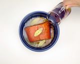 【黑麥汁鮭魚飯】的食譜步驟5照片