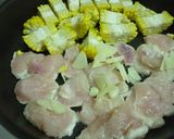 A picture of step 4 of Teriyaki Chicken Breast with Fresh Corn and Aosa Seaweed.
