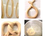 Une image de l'étape 5 de Bretzels sucrés.