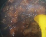 A picture of step 2 of Ekuru sauce.
