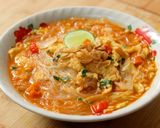 Foto langkah ke 7 dari resep Sohun Kuah Telur Pedas Devina Hermawan.