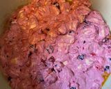 A picture of step 4 of Blueberry-Lemon Cinnamon Roll Breakfast Bake #mommasrecipes.