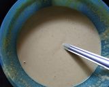 A picture of step 1 of Schezwan Dosa Wrap.