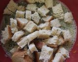 A picture of step 2 of Bread and Egg Scramble(bread-egg burji).