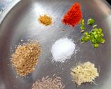 A picture of step 2 of Bathua ki kachori.