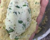 A picture of step 22 of Coconut dry fruits and Paneer stuffed raw Jack fruit kebab.