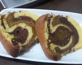 Foto langkah ke 4 dari resep Marmer Cake Coklat Mocca.