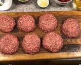 Creamy Jalapeo Stuffed Burgers with Raspberry Chipotle Sauce recipe step 5 photo