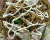 A picture of step 11 of Easy and Rich Oyster Sauce Yaki Udon.