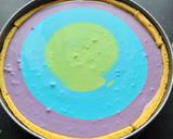 Une image de l'étape 9 de Gâteau multicolore.