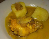 Foto del paso 1 de la receta: Pollo con coco