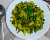हरे मटर और आलू की घुघनी Hare Matar ki ghughni रेसिपी चरण 6 फोटो