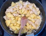 Une image de l'étape 3 de Tarte aux Topinambours.