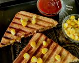 A picture of step 5 of Corn Vegetables Sandwich.