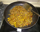 Foto del paso 7 de la receta: Arroz chino frito con pollo