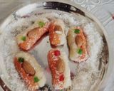 A picture of step 7 of Peanut Coconut Roll.