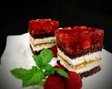 Ciasto "Malinowa księżniczka" vel "Balladyna" krok przepisu 4 zdjęcie